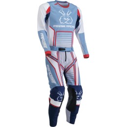 Camiseta Moose Racing Agroid gris / azul