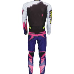 Camiseta Moose Racing Sahara LE blanco / negro / morado