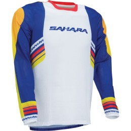 Camiseta Moose Racing Sahara azul / naranja