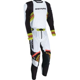 Camiseta Moose Racing Sahara blanco / negro