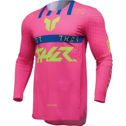 Camiseta Thor Sportmode Flite rosa / azul