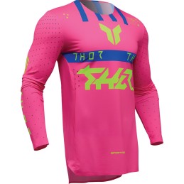 Camiseta Thor Sportmode Flite rosa / azul