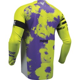 Camiseta Thor Launchmode Bleach gris / amarillo flúor