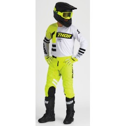 Camiseta Thor Launchmode Dozer amarillo flúor / negro