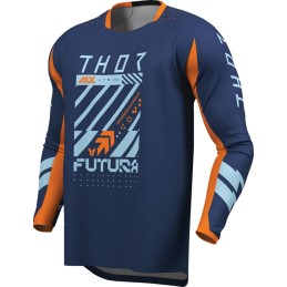 Camiseta Thor Launchmode Futura azul marino / naranja