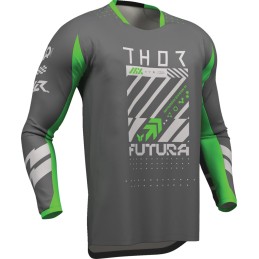 Camiseta Thor Launchmode Futura gris oscuro / verde