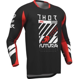 Camiseta Thor Launchmode Futura negro / rojo