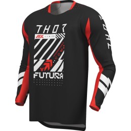 Camiseta Thor Launchmode Futura negro / rojo