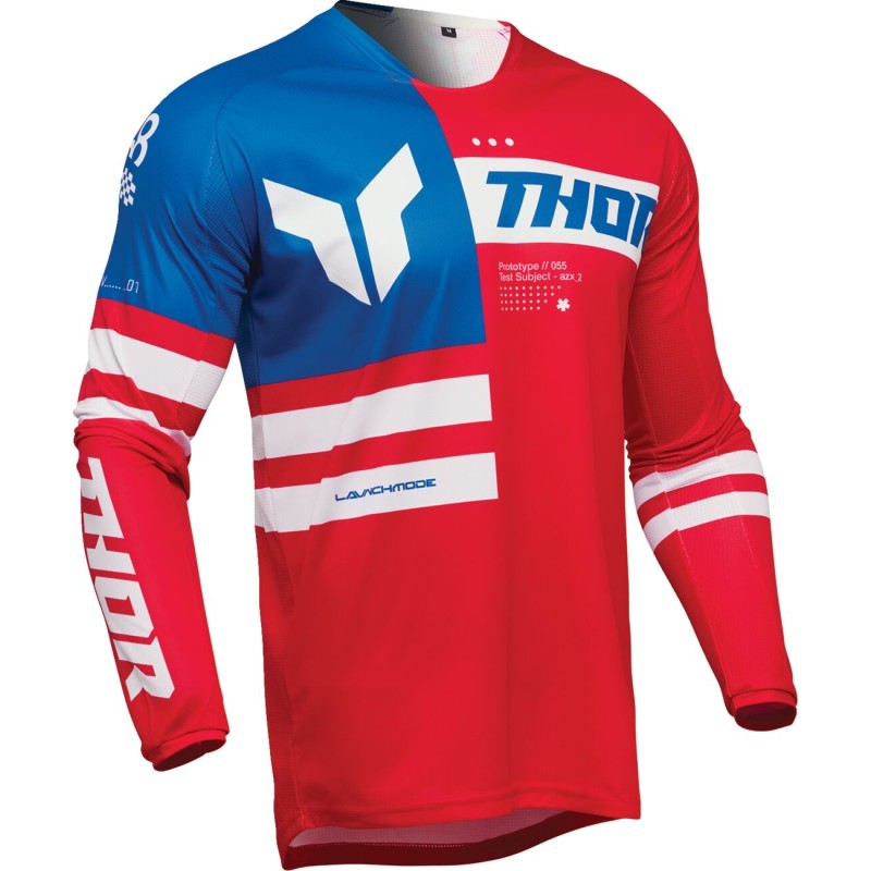 Camiseta Thor Launchmode Patriot rojo / blanco / azul