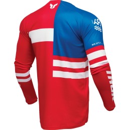 Camiseta Thor Launchmode Patriot rojo / blanco / azul