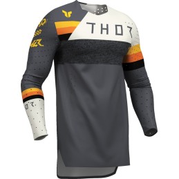 Camiseta Thor Sportmode League gris oscuro / blanco - 2910-8352