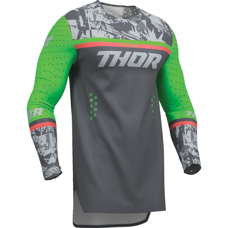 Camiseta Thor Sportmode Punkd gris oscuro / verde