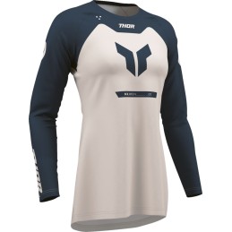 Camiseta mujer Thor Ridemode Menace azul marino / gris polvo