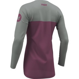 Camiseta mujer Thor Ridemode Menace morado / gris