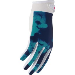Guantes Thor Launchmode Bleach blanco / aguamarina