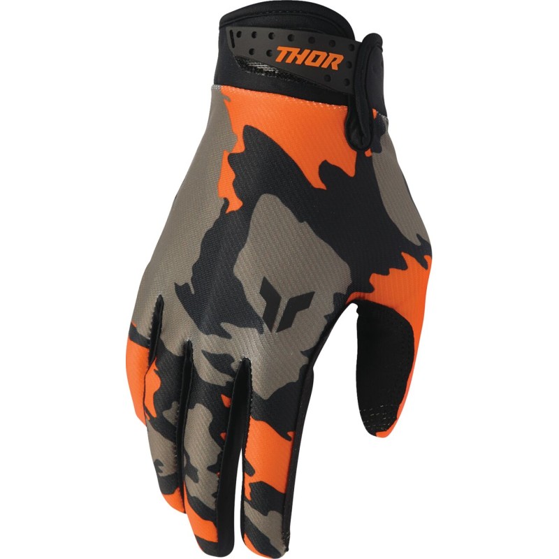 Guantes Thor Launchmode Hunter naranja / negro