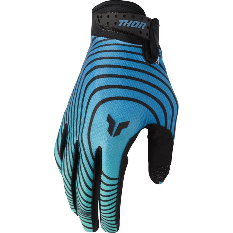 Guantes Thor Launchmode Identity turquesa / negro