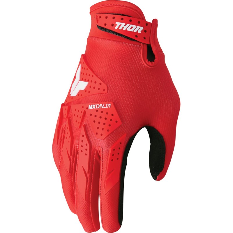 Guantes Thor Launchmode-XP rojo