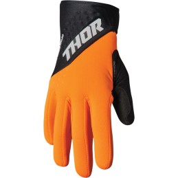 Guantes de invierno Thor Spectrum Cold naranja / negro