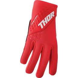 Guantes de invierno Thor Spectrum Cold rojo / blanco