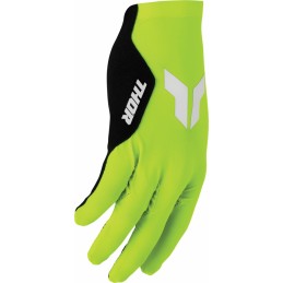Guantes Thor Sport Riot amarillo flúor