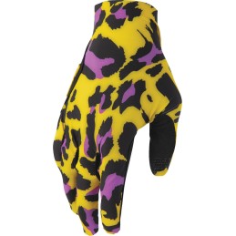Guantes Thor Sportmode Cheetah amarillo / morado