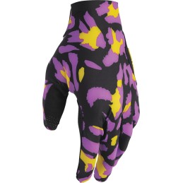 Guantes Thor Sportmode Cheetah amarillo / morado