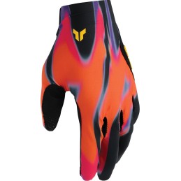 Guantes Thor Sportmode Inferno naranja / morado