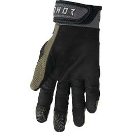 Guantes Thor Terrain verde militar / gris oscuro