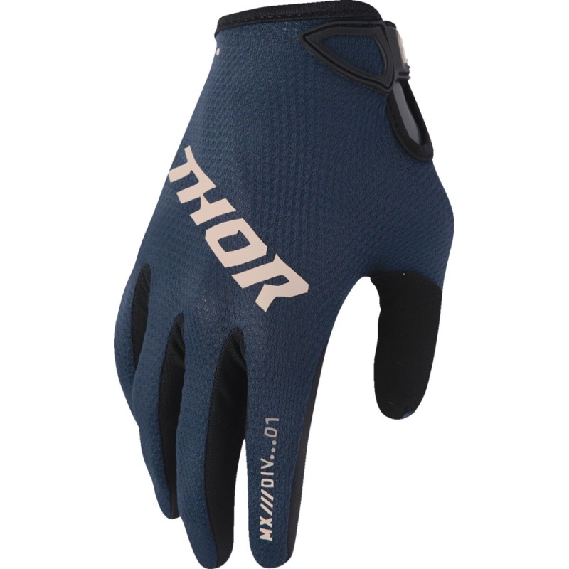 Guantes mujer Thor Ridemode Static azul marino