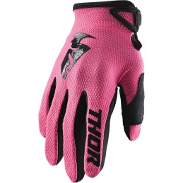 Guantes mujer Thor S20W Sector rosa
