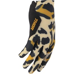 Guantes mujer Thor Sportmode Cheetah arena / negro