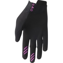 Guantes mujer Thor Sportmode Iconic negro / orquídea