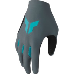 Guantes mujer Thor Sportmode Iconic gris / aguamarina