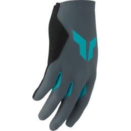 Guantes mujer Thor Sportmode Iconic gris / aguamarina