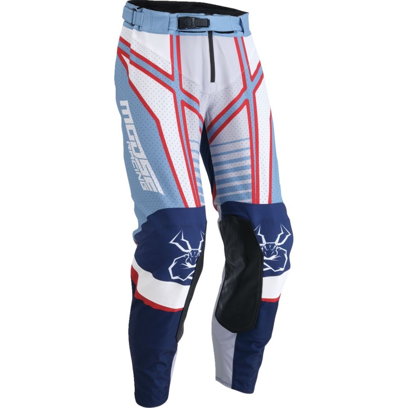 Pantalón Moose Racing Agroid gris / azul