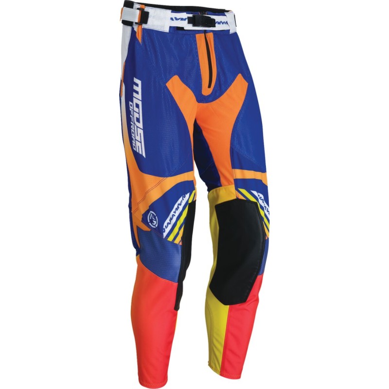 Pantalón Moose Racing Sahara azul / naranja Slim