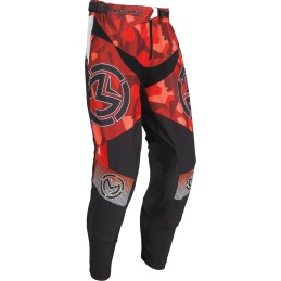 Pantalón Moose Racing Sahara rojo / negro