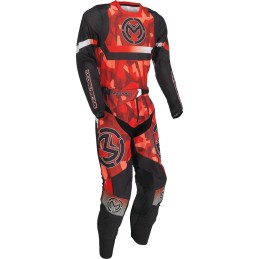 Pantalón Moose Racing Sahara rojo / negro