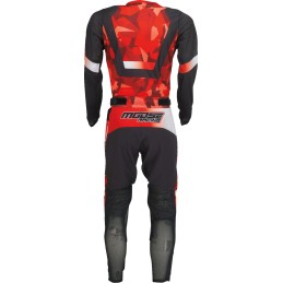Pantalón Moose Racing Sahara rojo / negro