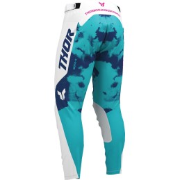 Pantalón Thor Launchmode Bleach blanco / aguamarina