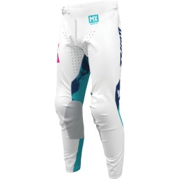 Pantalón Thor Launchmode Bleach blanco / aguamarina