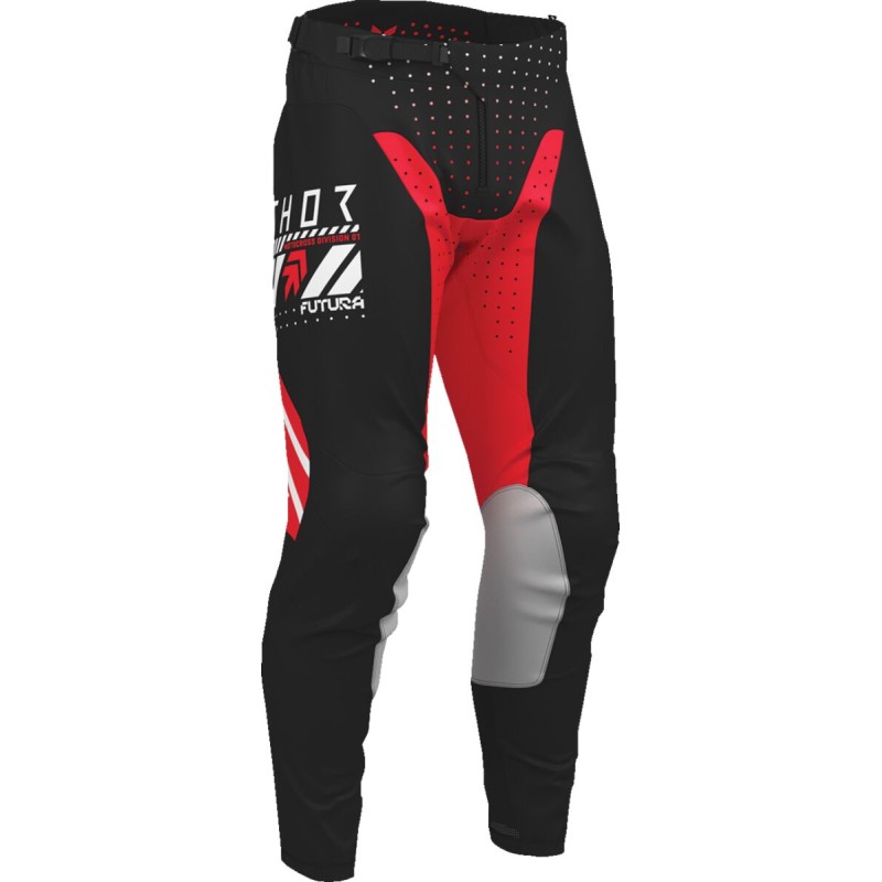 Pantalón Thor Launchmode Futura negro / rojo