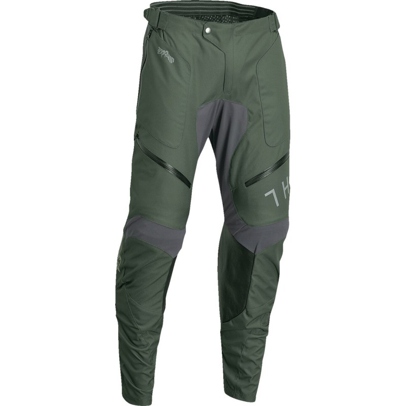 Pantalón Thor Terrain ITB verde militar / gris oscuro - 2901-10430