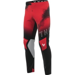 Pantalón Thor Sportmode Carbon negro / rojo