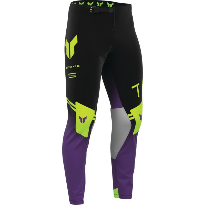 Pantalón Thor Sportmode Geo negro / morado