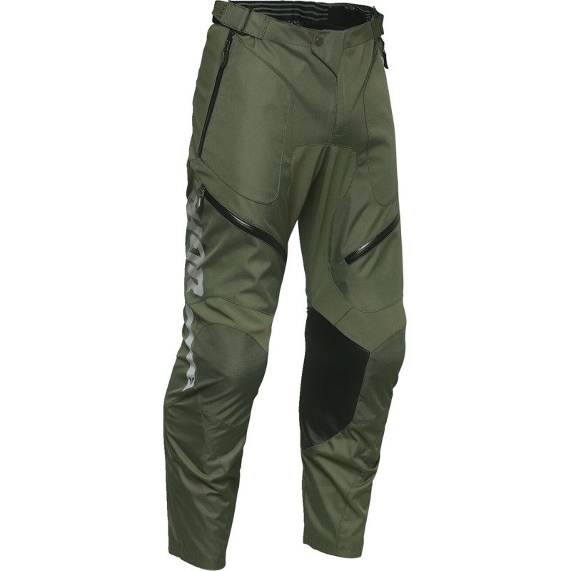 Pantalón Thor Terrain ITB verde militar / gris oscuro - 2901-12182