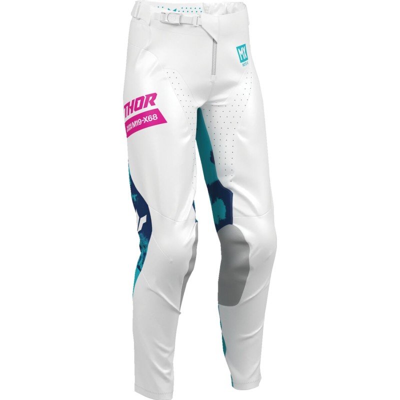 Pantalón mujer Thor Launchmode Bleach blanco / aguamarina