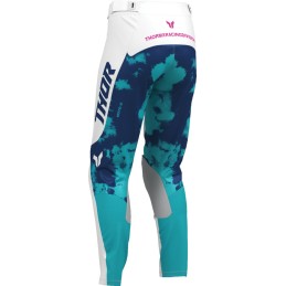 Pantalón mujer Thor Launchmode Bleach blanco / aguamarina