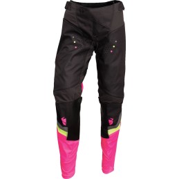 Pantalón mujer Thor PLS Rev gris oscuro / rosa